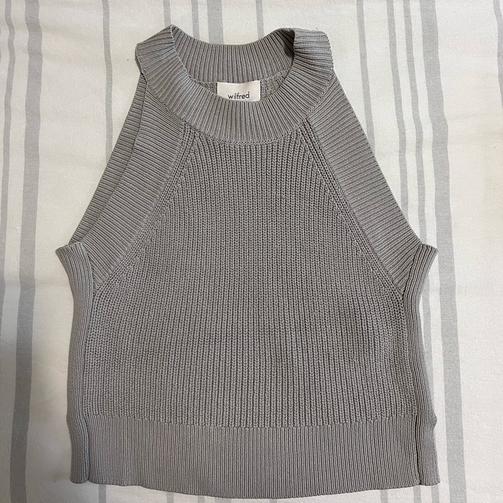 Aritzia Wilfred Crevier Knit Top